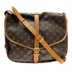 ☆☆ LOUIS VUITTON ルイヴィトン ソミュール35 M42254 モノグラム ショルダーバッグ レディース Bランク
