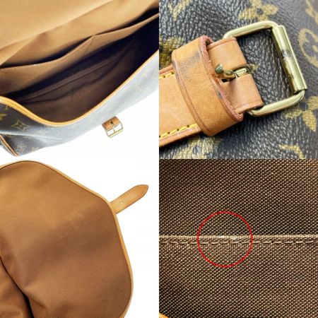 LOUIS VUITTON ルイヴィトン ソミュール35 M42254 モノグラム ショルダーバッグ レディース