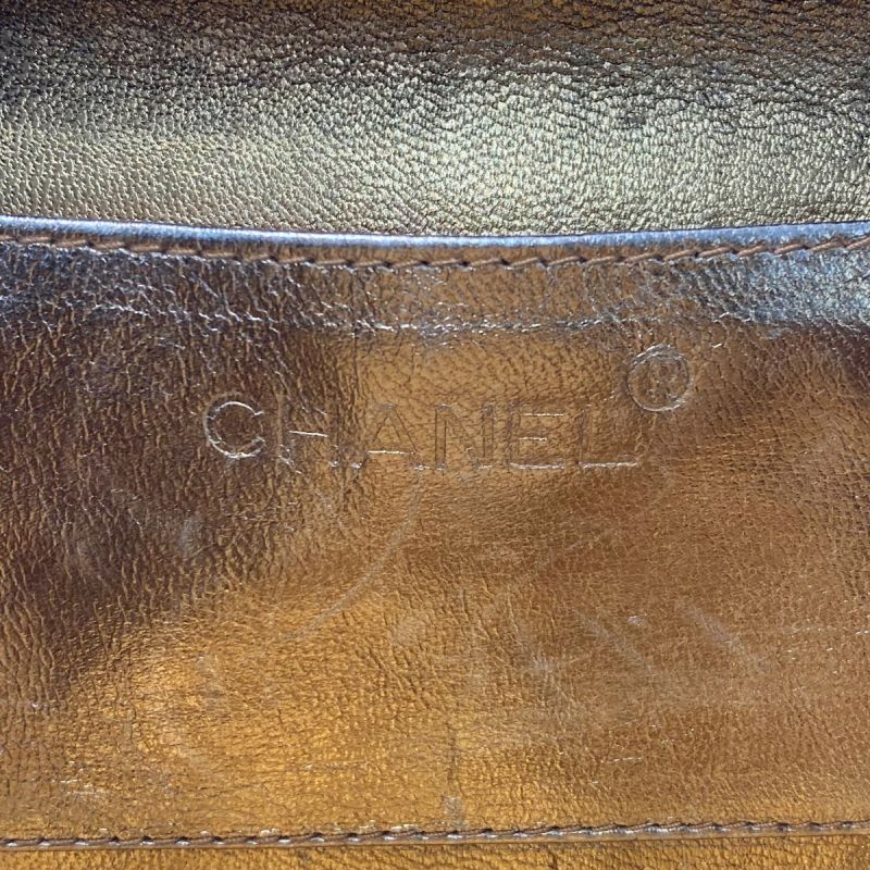 中古】 CHANEL シャネル ココマーク がま口 チェーンショルダーバッグ