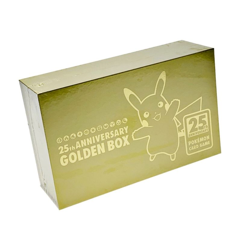 新品未開封】ポケモン 25th Anniversary Golden Boxトレーディング 