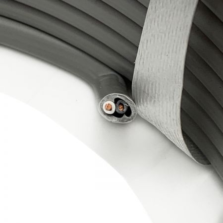   YAZAKI 矢崎《 VVFケーブル 平形 》100m巻 / 灰色 / VVF2×1.6 / 1697 2x1.6