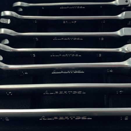  SUPERTOOL スーパーツール《 ギアレンチ７本組セット 》フレックスタイプ / GRW700F シルバー