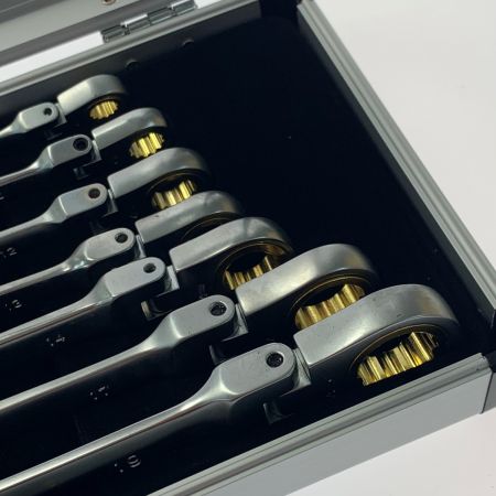  SUPERTOOL スーパーツール《 ギアレンチ７本組セット 》フレックスタイプ / GRW700F シルバー