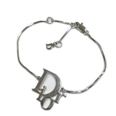  Christian Dior クリスチャンディオール ブレスレット レディース トロッター シルバー Bランク