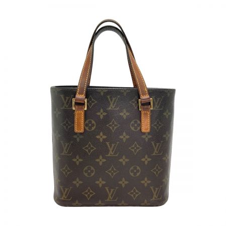  LOUIS VUITTON ルイヴィトン モノグラム ヴァヴァンPM M51172 ブラウン トートバッグ 布袋有