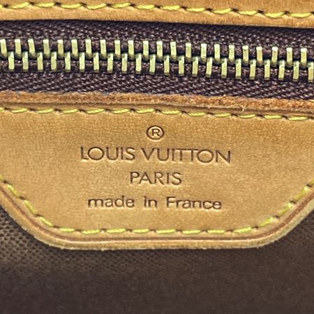 LOUIS VUITTON ルイヴィトン モノグラム ヴァヴァンPM M51172 ブラウン トートバッグ 布袋有