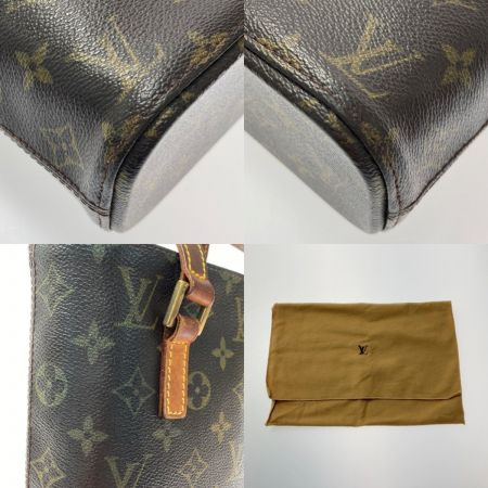  LOUIS VUITTON ルイヴィトン モノグラム ヴァヴァンPM M51172 ブラウン トートバッグ 布袋有