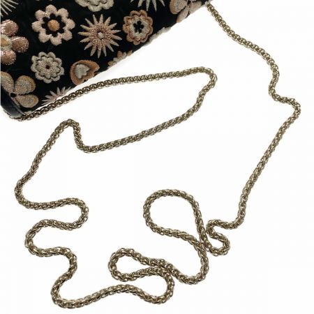  FURLA フルラ メトロポリス ARABESQUE 258742 ブラック チェーンショルダーバッグ レザー