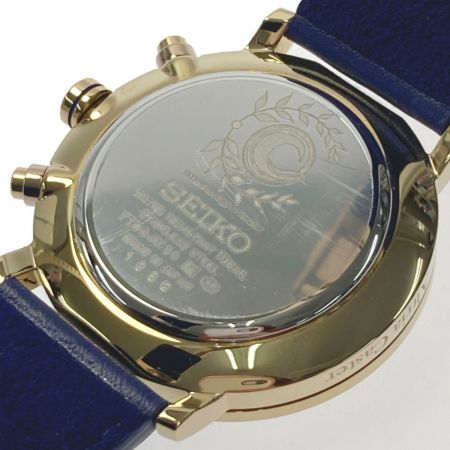 SEIKO セイコー Fate Grand Order キャスター/アルトリアキャスターモデル SZER082 / 7T92-HCD0 クォーツ  腕時計 スタンド付