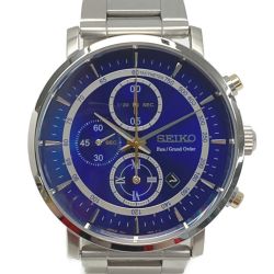 ☆☆ SEIKO セイコー Fate Grand Order セイバー/アルトリア・ペンドラゴンモデル SZER053 / 7T92-HBE0 クォーツ 腕時計 スタンド付き Aランク