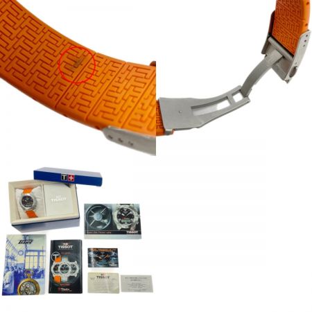  TISSOT ティソ Tタッチ デジアナウォッチ Z252/352 クォーツ ラバー メンズ 腕時計