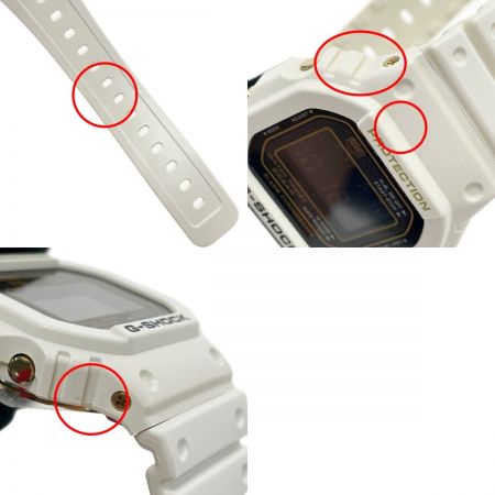  CASIO カシオ G-SHOCK 25周年記念 Rising White DW-5025B-7JF クォーツ 腕時計 箱・取説有