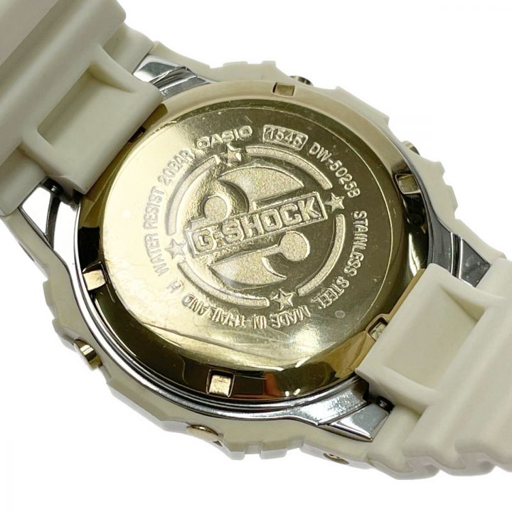 CASIO カシオ G-SHOCK 25周年記念 Rising White DW-5025B-7JF クォーツ 腕時計  箱・取説有｜中古｜なんでもリサイクルビッグバン