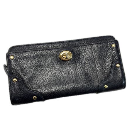  COACH コーチ ラウンドファスナー財布 F53882 ネイビー レディース