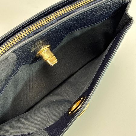  COACH コーチ ラウンドファスナー財布 F53882 ネイビー レディース