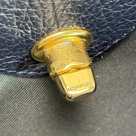  COACH コーチ ラウンドファスナー財布 F53882 ネイビー レディース