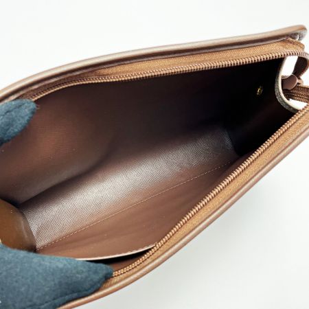  BURBERRY バーバリー セカンドバッグ FK011-712 メガチェック ヴィンテージ キャンバス×レザー メンズ