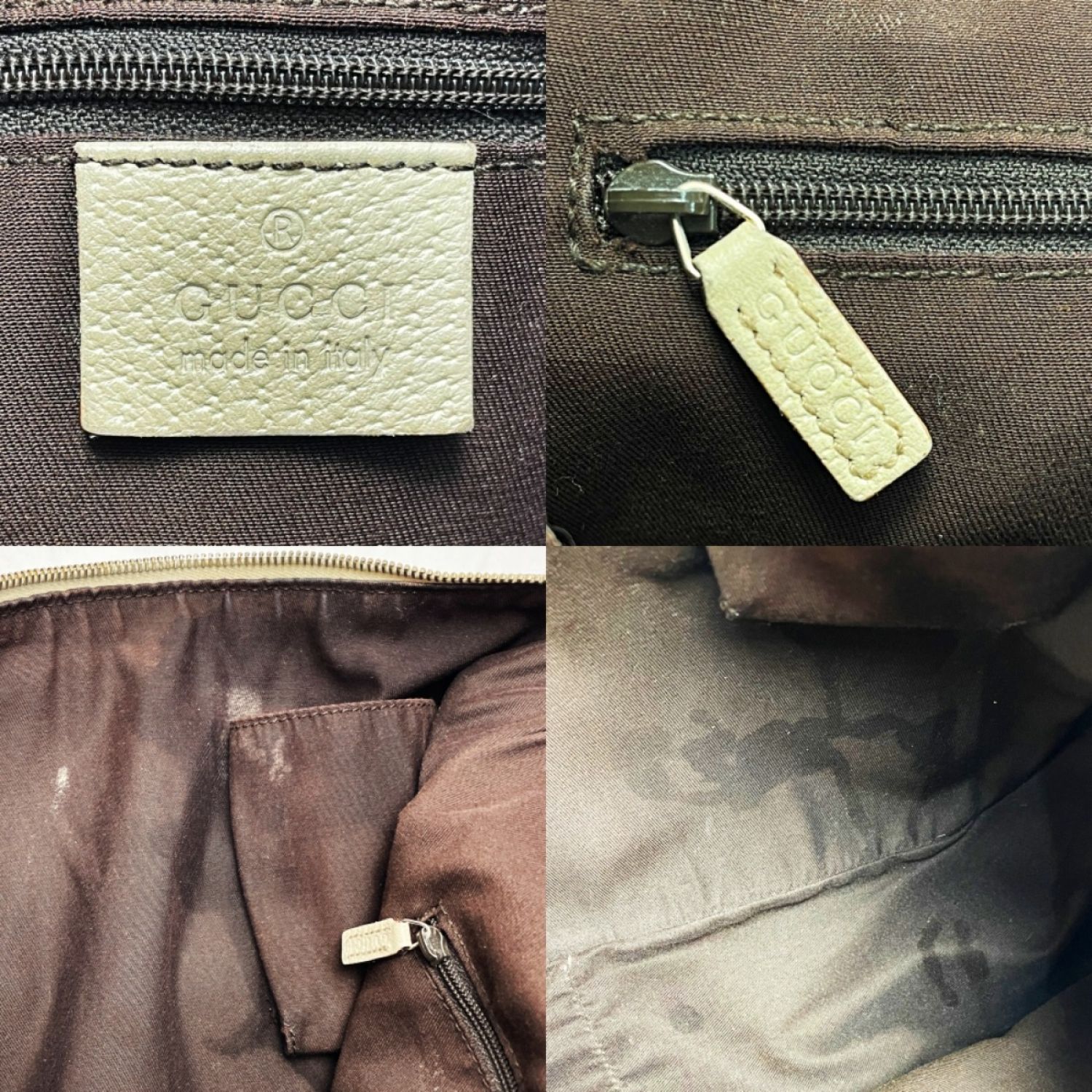 中古】 GUCCI グッチ ワンショルダーバッグ 153025 ブラウン