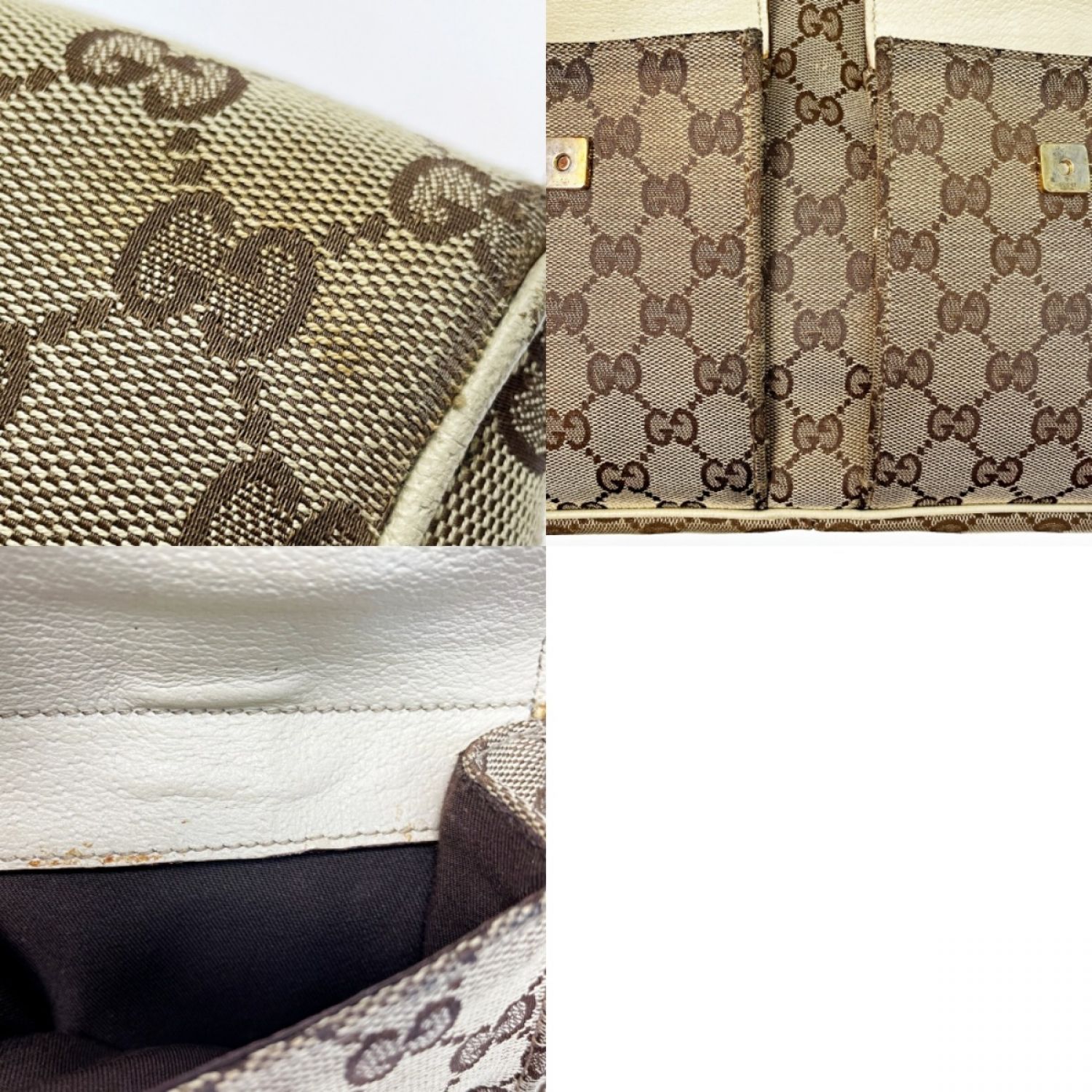 中古】 GUCCI グッチ ワンショルダーバッグ 153025 ブラウン