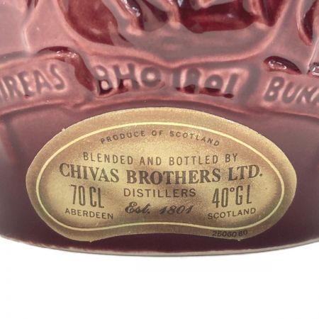  ROYAL SALUTE(CHIVAS REGAL) ロイヤルサルート ロイヤルサルート 21年 赤 陶器 古酒 700ml 40度 ROYAL SALUTE 未開栓