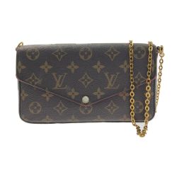 ☆☆ LOUIS VUITTON ルイヴィトン モノグラム ポシェット・フェリシー M61276 ショルダーバッグ チェーンバッグ Cランク
