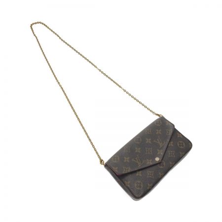  LOUIS VUITTON ルイヴィトン モノグラム ポシェット・フェリシー M61276 ショルダーバッグ チェーンバッグ