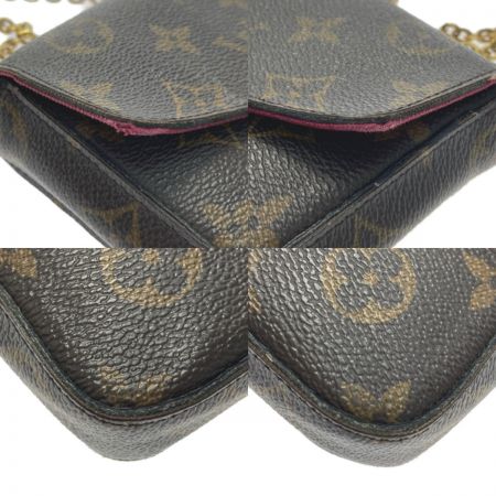  LOUIS VUITTON ルイヴィトン モノグラム ポシェット・フェリシー M61276 ショルダーバッグ チェーンバッグ