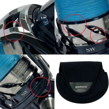  SHIMANO シマノ 21 ツインパワー SW 5000XG 04223 スピニングリール リールポーチ付き