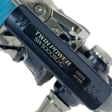 SHIMANO シマノ 21 ツインパワー SW 5000XG 04223 スピニングリール リールポーチ付き