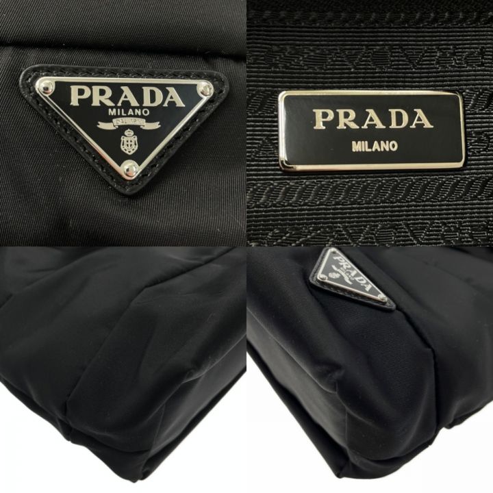 中古】 PRADA プラダ トートバッグ ショルダーバッグ BR4561 NERO 布袋 ...