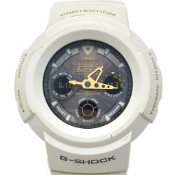 ☆☆ CASIO カシオ G-SHOCK ライジングホワイト 25周年記念 AWG-525B-7AJF 電波ソーラー メンズ 腕時計 箱有 Bランク