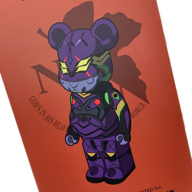 中古】 BE@RBRICK ベアブリック《 エヴァンゲリオン 第13号機 》新塗装 ...