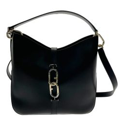 ☆☆ FURLA フルラ シレナ 2WAYショルダーバッグ WB00347 AX0733 ブラック レザー レディース 布袋有 Aランク