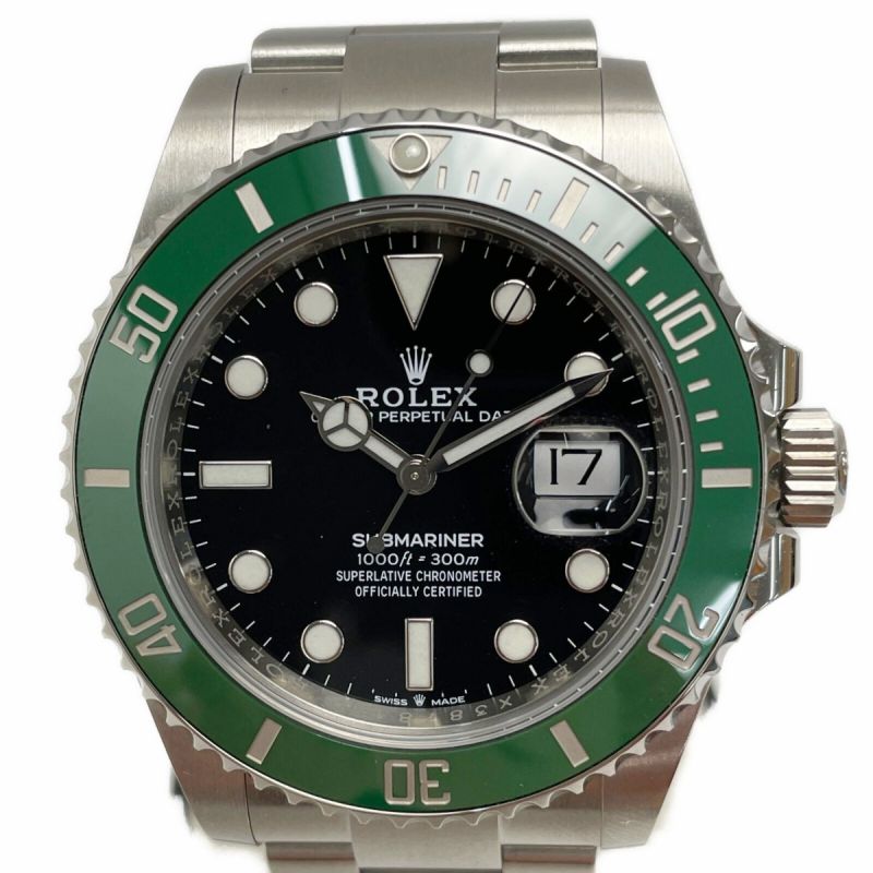 中古】 ROLEX ロレックス サブマリーナデイト 自動巻き 126610LV