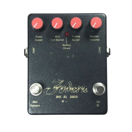  Fodera ベースエフェクター Model 2000 Pre-Amp 本体のみ