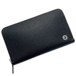 ☆☆ BVLGARI ブルガリ ラウンドファスナー長財布 284230 ブラック ブルガリブルガリ レザー メンズ 箱有 Aランク