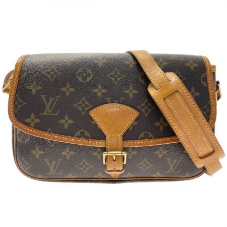  LOUIS VUITTON ルイヴィトン モノグラム ソローニュ M42250 ブラウン ショルダーバッグ