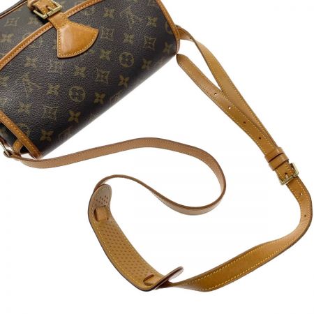  LOUIS VUITTON ルイヴィトン モノグラム ソローニュ M42250 ブラウン ショルダーバッグ