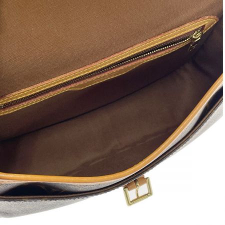  LOUIS VUITTON ルイヴィトン モノグラム ソローニュ M42250 ブラウン ショルダーバッグ