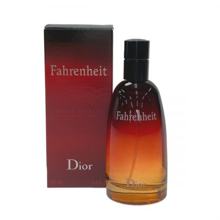 Christian Dior クリスチャンディオール ファーレンハイト オードトワレ 香水 100ml 箱有 Fahrenheit Bランク