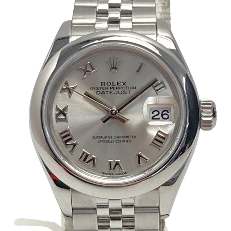 中古】 ROLEX ロレックス デイトジャスト ローマ文字盤 279160