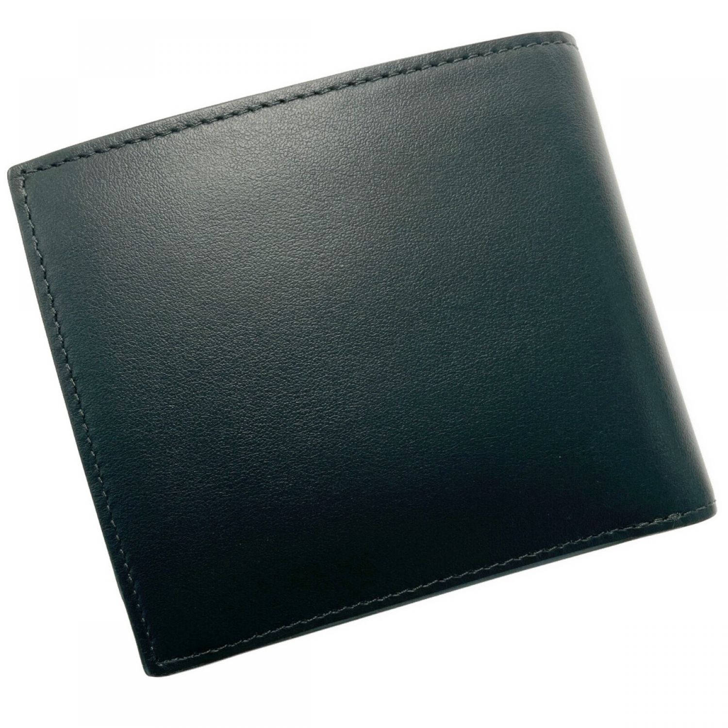 新品 ポールスミス 二つ折り財布 ネイビー PSC794 財布 レザー メンズ