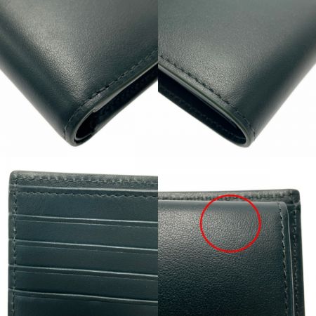  Paul Smith ポールスミス マーケトリーストライプ ラビット BPS655 グリーン 二つ折り財布 メンズ