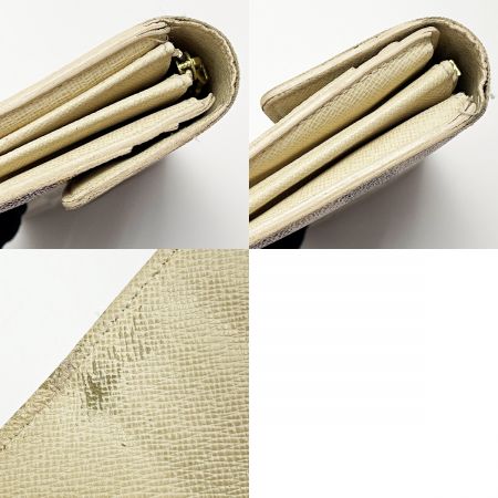  LOUIS VUITTON ルイヴィトン ダミエ・アズール ポルトフォイユ・サラ N61735/CA3121 ホワイト 長財布 レディース