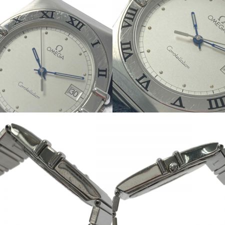  OMEGA オメガ コンステレーション デイト 396 1070 1 シルバー クォーツ メンズ 腕時計 Constellation