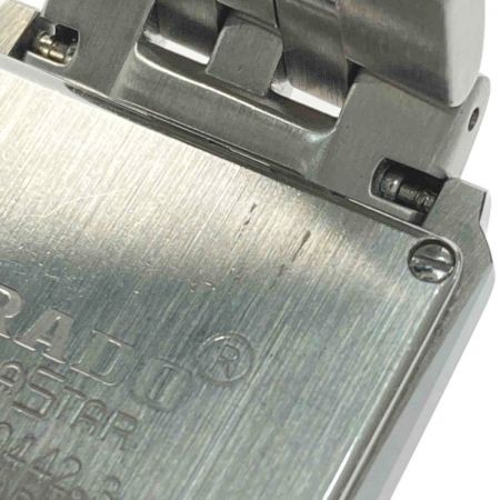  RADO ラドー ダイヤスター デイト 160.0442.3 シルバー クォーツ メンズ 腕時計 DIASTAR