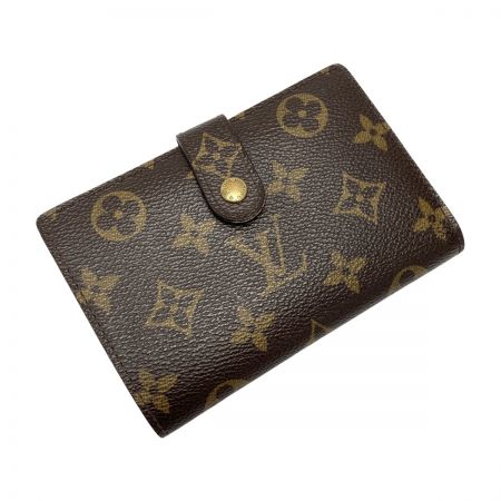  LOUIS VUITTON ルイヴィトン モノグラム ポルトモネ ビエ ヴィエノワ M61663 2つ折り財布 がま口