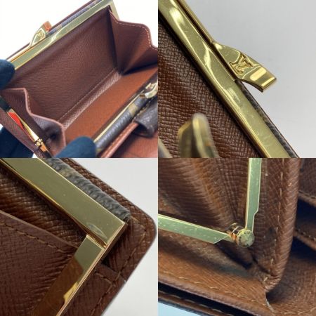  LOUIS VUITTON ルイヴィトン モノグラム ポルトモネ ビエ ヴィエノワ M61663 2つ折り財布 がま口