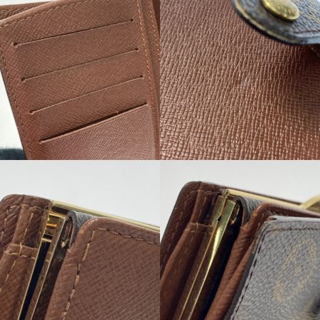  LOUIS VUITTON ルイヴィトン モノグラム ポルトモネ ビエ ヴィエノワ M61663 2つ折り財布 がま口