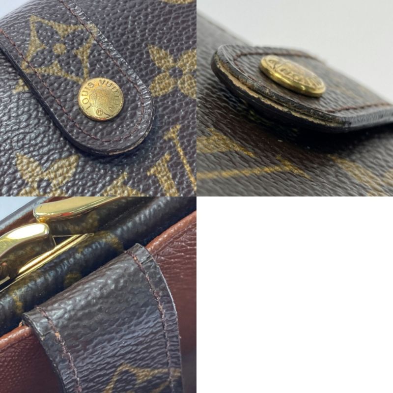 中古】 LOUIS VUITTON ルイヴィトン モノグラム ポルトモネ ビエ